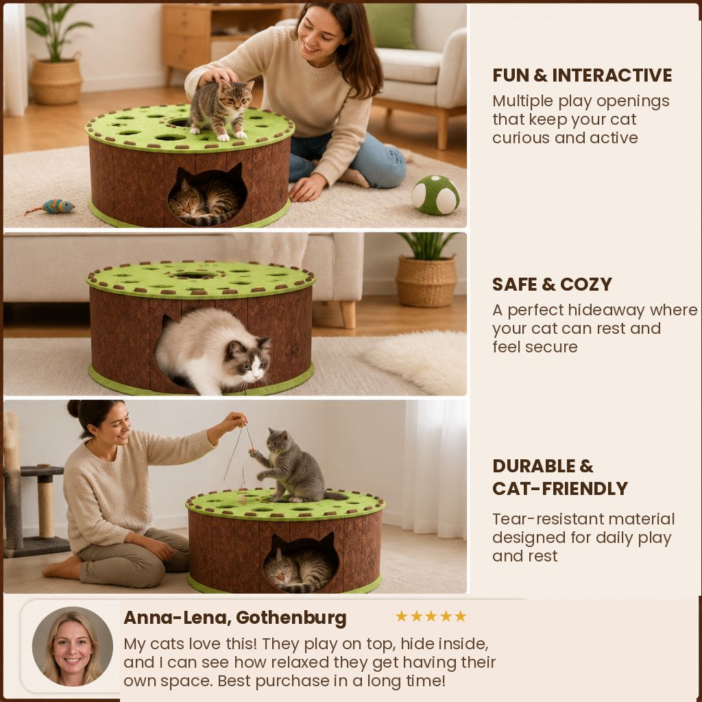 POLAMIA | PawNest Cat Tunnel