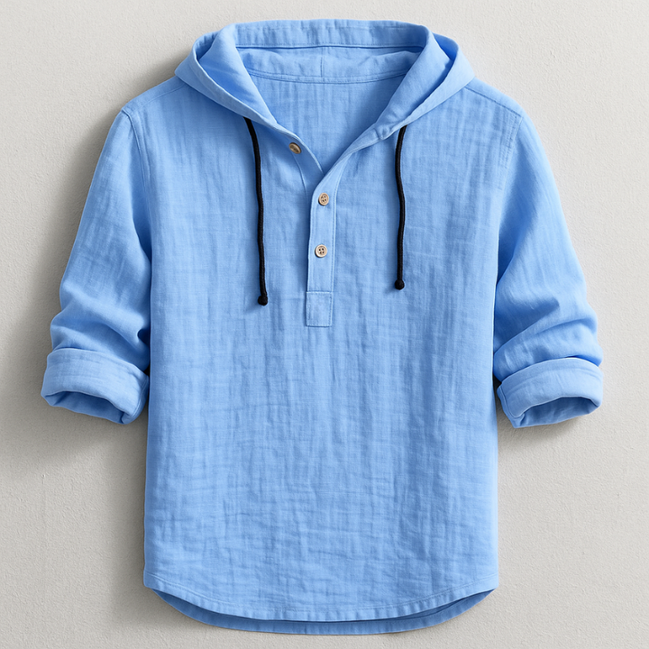 DUVAL PARIS™ | CHEMISE DE LUXE AVEC CAPUCHE