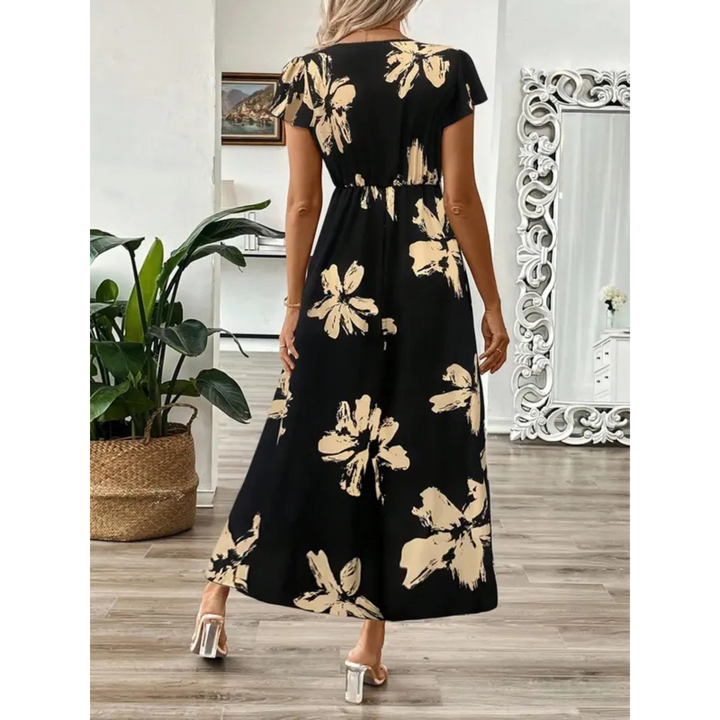 Odessa – elegancka sukienka w liście