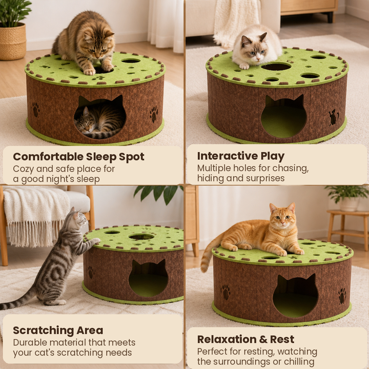 POLAMIA | PawNest Cat Tunnel