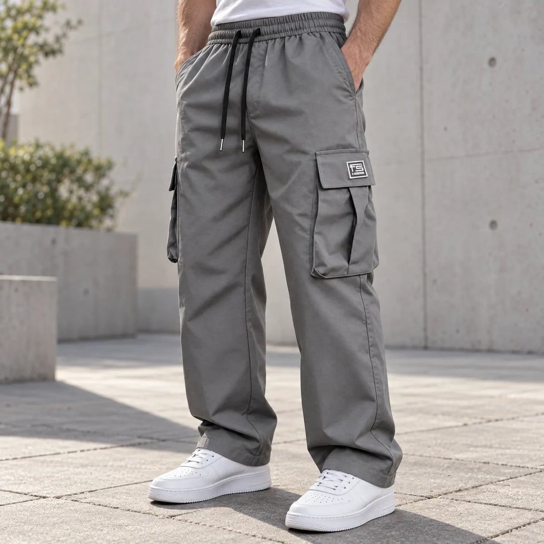 Heren cargobroek | Relaxed fit met veel zakken | 1+1 GRATIS