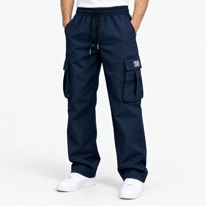 Heren cargobroek | Relaxed fit met veel zakken | 1+1 GRATIS