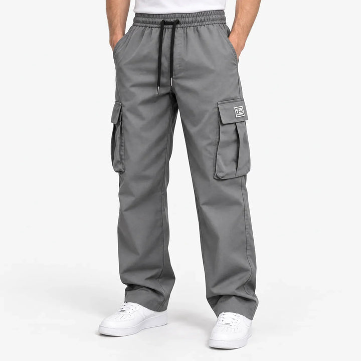 Heren cargobroek | Relaxed fit met veel zakken | 1+1 GRATIS