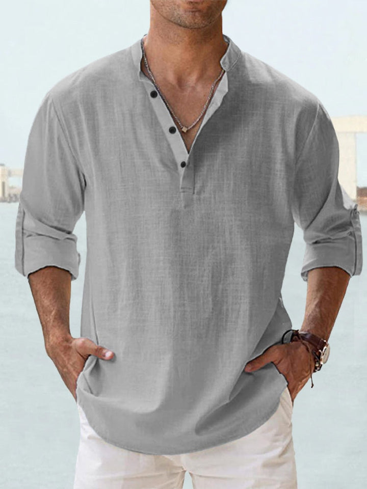 Varel | Camicia traspirante in lino
