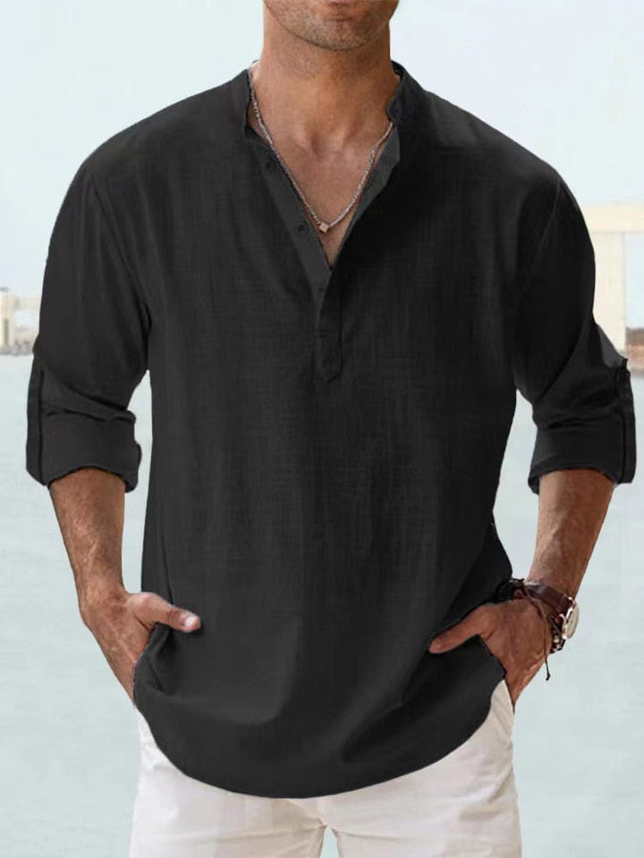 Varel | Camicia traspirante in lino
