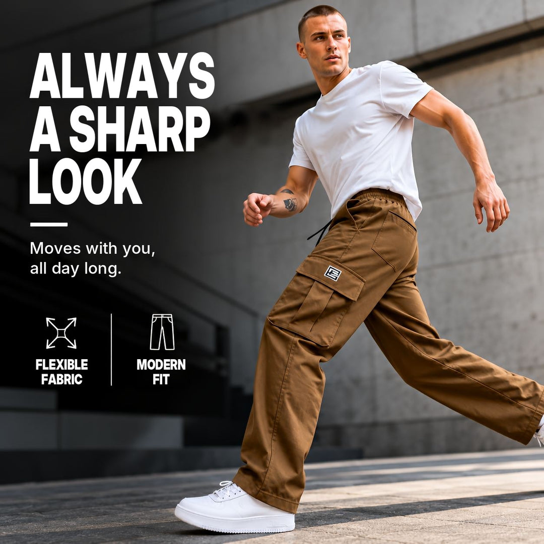 POLAMIA | Relaxed Cargo Pants